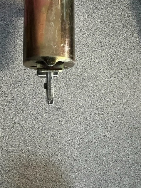 SCHLAGE SPRING LATCH UL F 2 3/4" BACKSET US26D USED