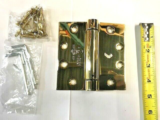 3 EACH BAH SH0 2060 4 1/2" X 4 1/2" US3 UL SELF CLOSING DOOR CLOSER HINGE