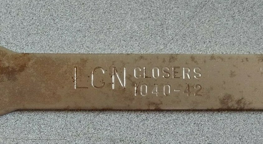 LCN Door Closers Wrench 1040-42 LOCKSPORT