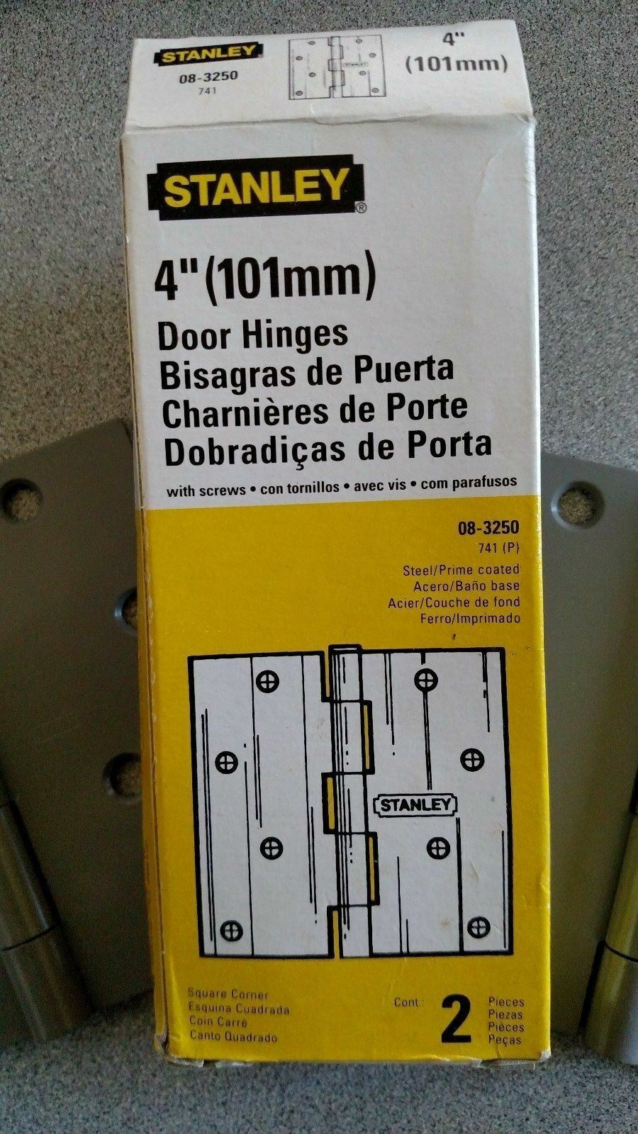 1 BOX OF 2 STANLEY   741 4 x 4 USP HINGES  EDP 08-3250  033923923255