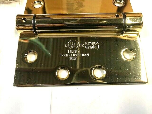 3 EACH BAH SH0 2060 4 1/2" X 4 1/2" US3 UL SELF CLOSING DOOR CLOSER HINGE