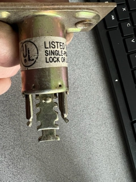 Falcon Lock UL 2 3/4" B.S.DEAD LATCH US4 (LOOK CAREFULLY)
