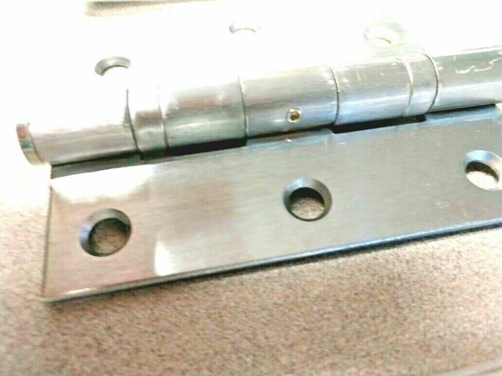 BOX OF 3 FULL SURFACE HINGES 4 1/2 " NRP X US26D BB0171 X US26D NRP