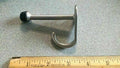 COMMERCIAL BATHROOM STALL COAT AND DOOR BUMPER STOP CAST STAINLESS STEEL