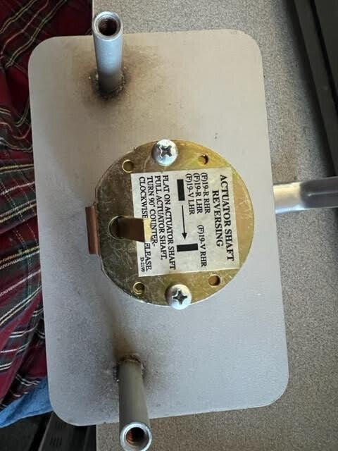 FALCON MONARCH 19 EXIT DEVICE TRIM USED MISSING DRIVER AND DENTED