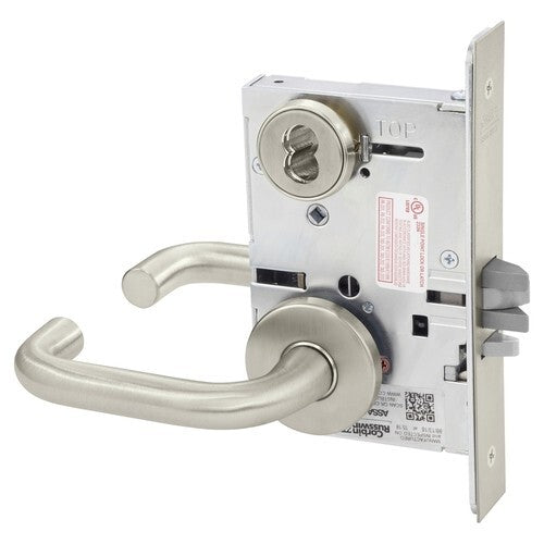 CORBIN RUSSWIN  ML2055 LWA 630 US32D SFIC L/CORE Lever Lock CLASSROOM  Function