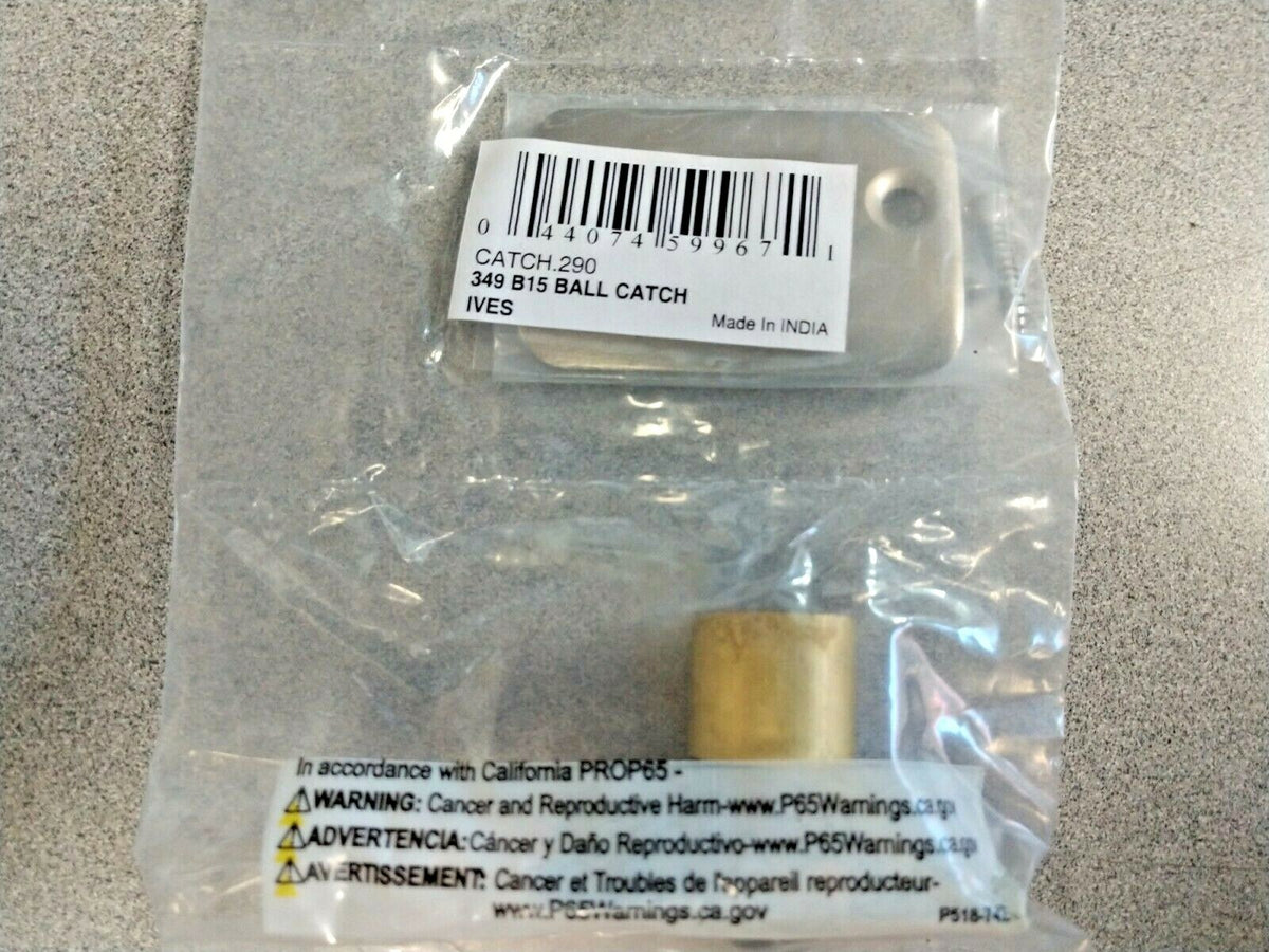 IVES BALL CATCH 349B15  CATCH 290 044074599671 SATIN NICKEL