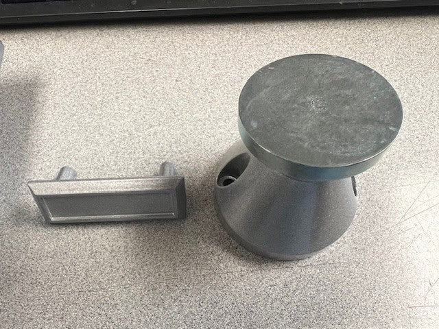 DH24120FPC UL MAGNETIC DOOR HOLDER ( FOR PARTS) MISSING MOUNTING HARDWARE