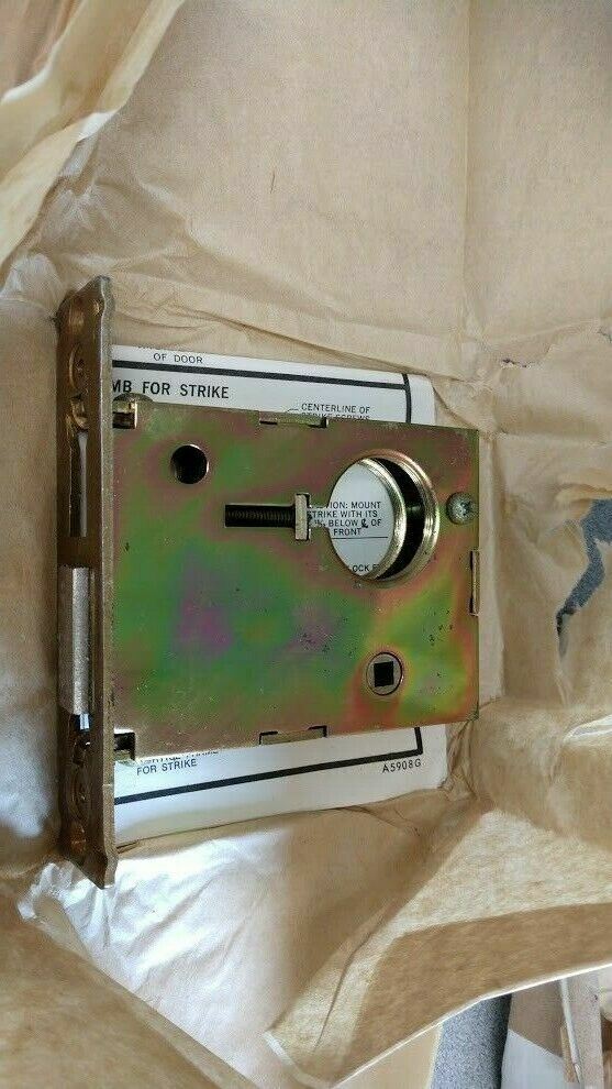  SARGENT MORTISE DEADLOCK 4874  - US10B  LA  DOUBLE CYLINDER US10B NOS