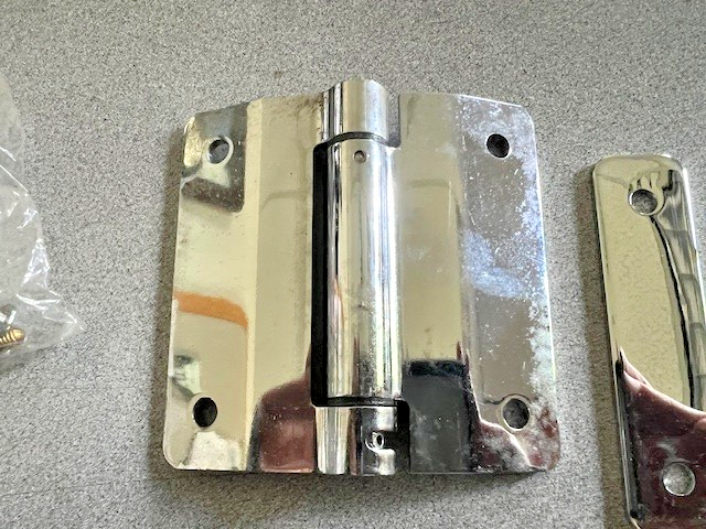 BOMMER 1002 4 X 4 625 LAVATORY SPRING HINGE US26 POLISHED CHROME