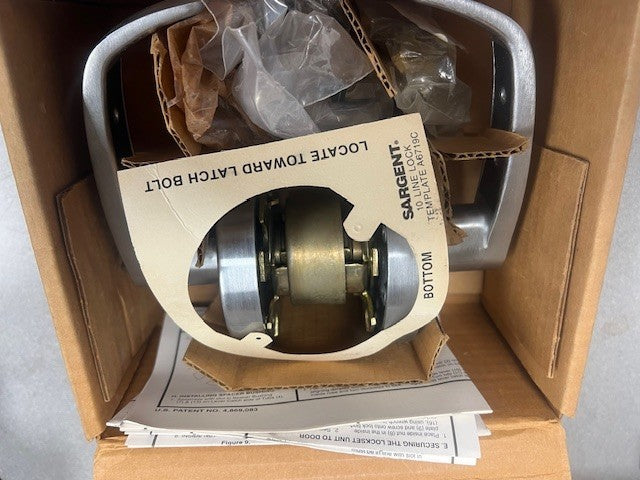 SARGENT LOCK 10G05 L X LL US26D SCHLAGE C KEYWAY