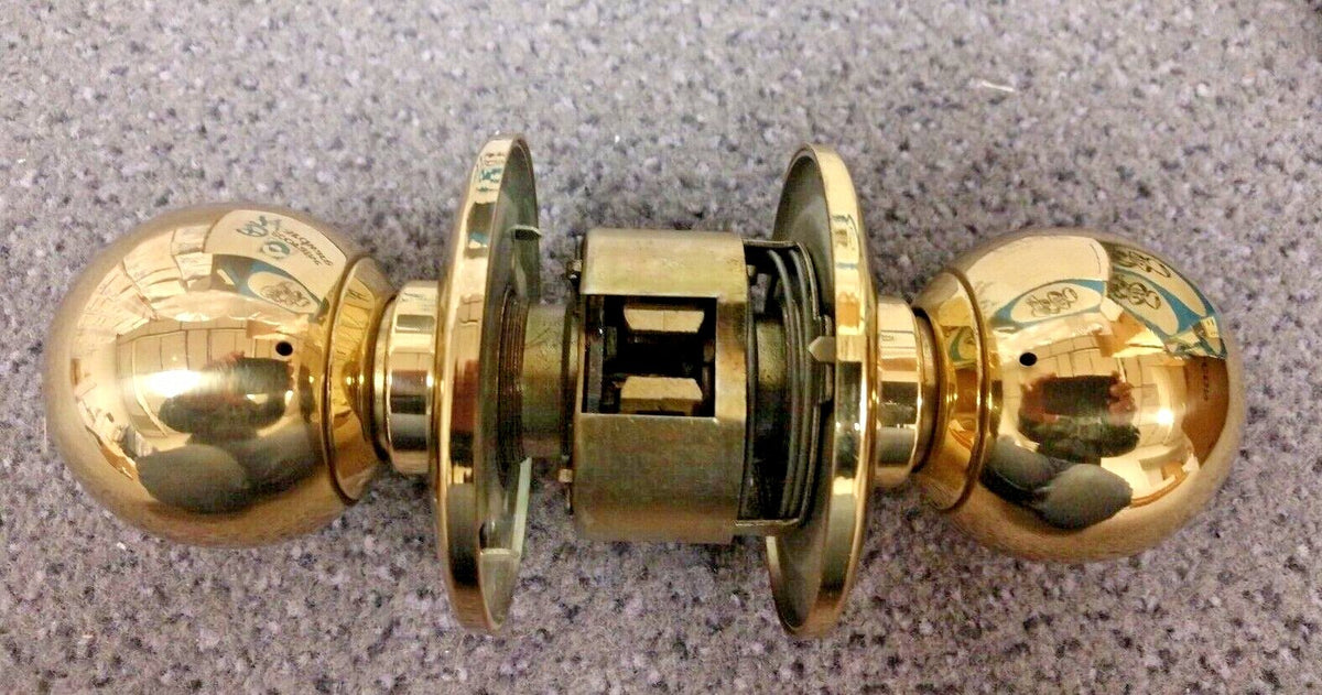LOCKSMITH ARROW H02-BB -605 -US3 PRIVACY SET NOS 2 3/4" BACKSET X ASA BALL KNOB
