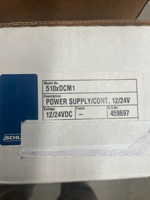Schlage 510 DCM-1  Power Supply 12/24VDC NOS