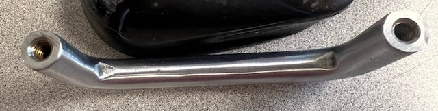 HEAVY DUTY 4" CC WIRE PULL HANDLE US26D ON SOLID BRASS