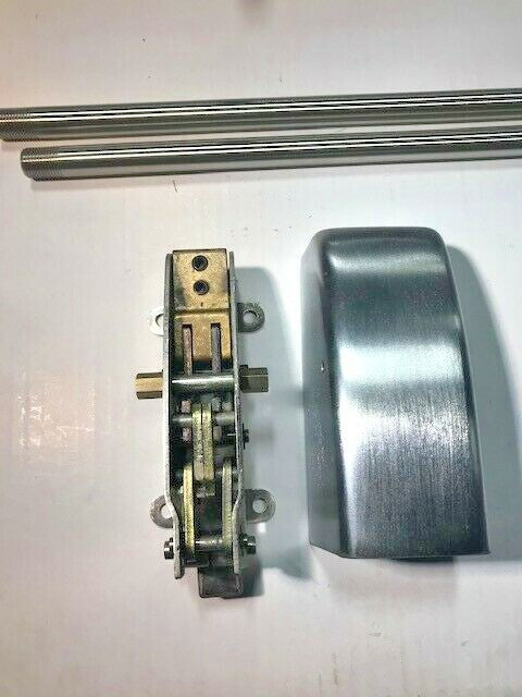 Precision Hardware FL-D201 4'0 x 7'0 US26D.  Fire Rated SVR, reversible