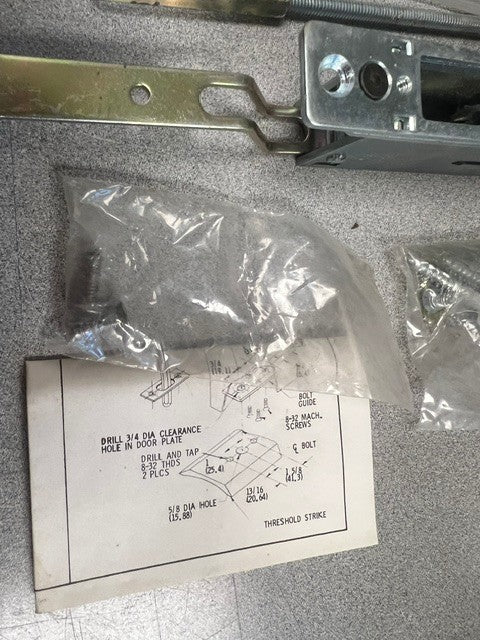 ADAMS RITE 1870HM 1 1/8" BS BOLT LOCK ALUMINUM