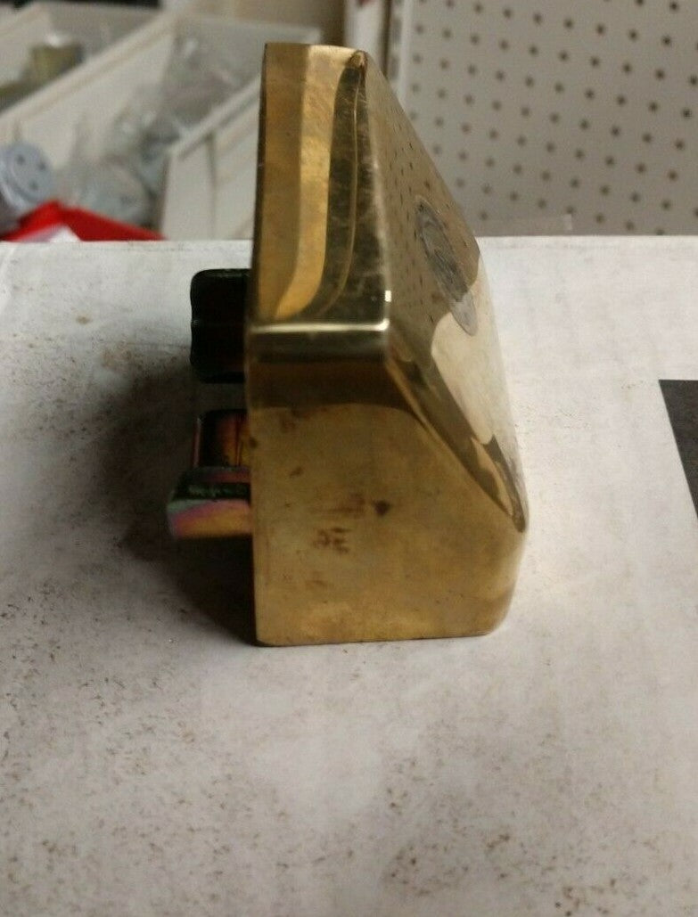 USED PRECISION HARDWARE EXIT DEVICE END CAP FOR 1100 SERIES IN US3, SOME SCUFFS