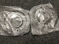 Ader Standard 2.5 LB 1" Hole Black Cast Iron Weight Plate Pair (2 pcs)