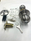 LOCKSMITH SMR IP 53B SCHLAGE C ENTRY US32D 2 3/8" BACKSET KNOB MINT