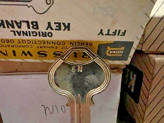 CORBIN RUSSWIN 5N   6 PIN KEY BLANK LOCKSPORT AKA N5