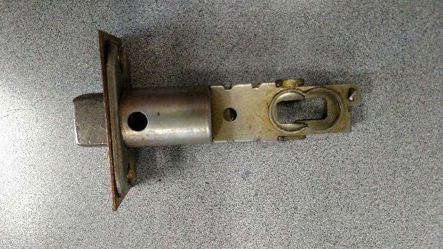 SCHLAGE LOCK TUBULAR SPRING LATCH 2 3/8" & 2 3/4" BACKSET US 10  BHMA 612  NOS  