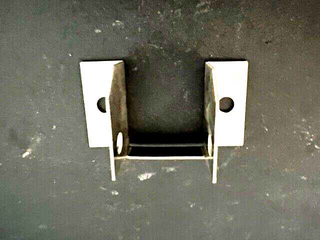 GENERAL PARTITIONS 4340 SS HEADRAIL BRACKET STAINLESS STEEL COMMERCIAL BATHROOM