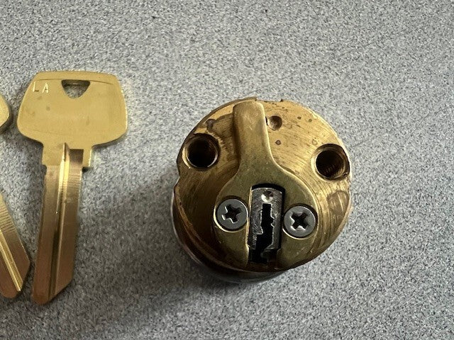 SARGENT LOCK 41 X 97 LA US32D  1 1/8" SATIN STAINLESS STEEL  O BITTED