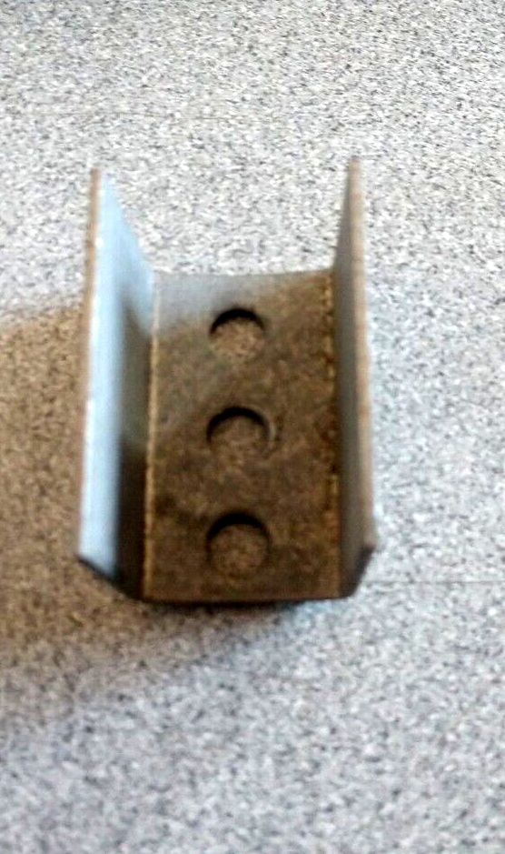 U BRACKET ANCHOR FOR COMMERCIAL BATHROOM STALLS 