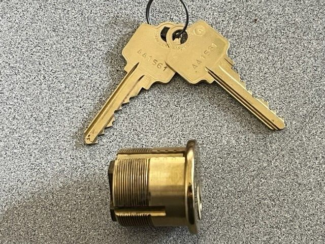ARROW LOCK 1 1/8" MORTISE CYLINDER AR 6 PIN KR US3