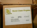 BOX OF 3 PBB SP81 4.5" x 4.5" US26D/652 NRP AMS x 1/2 WS