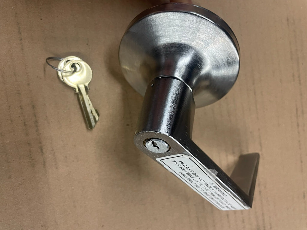 Accentra AU546F Satin Chrome US26D Classroom Lever Exit Device Trim Y2 Kway
