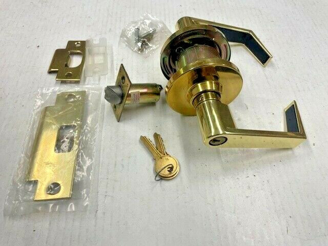  YALE SECURITY AU5305L 605 Para KR  Standard Duty Storeroom lockset