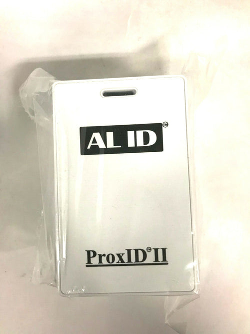 10 EACH ALARM LOCK HID PROX CARD ALID1326 CLAMSHELL PRXCARD 2 FACILITY CODE 17