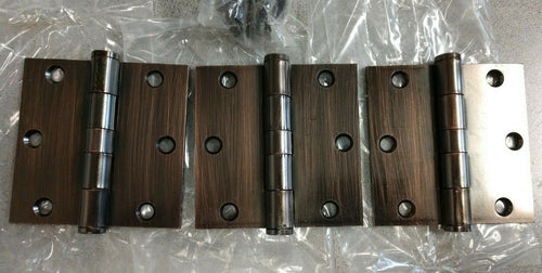 5 EACH A8133.35-US10A HINGE 3.5 H X 3.5 W US10A  ANTIQUE BRASS  LESS FASTENERS  