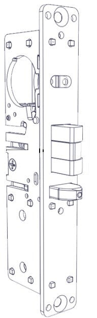 Adams Rite 4513-2X-IB Replacement Deadlatch Body Only