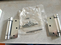 2 EACH BOMMER 4311 3.5 X 3.5 651  1/4" RADIUS CORNER US26D MADE IN USA