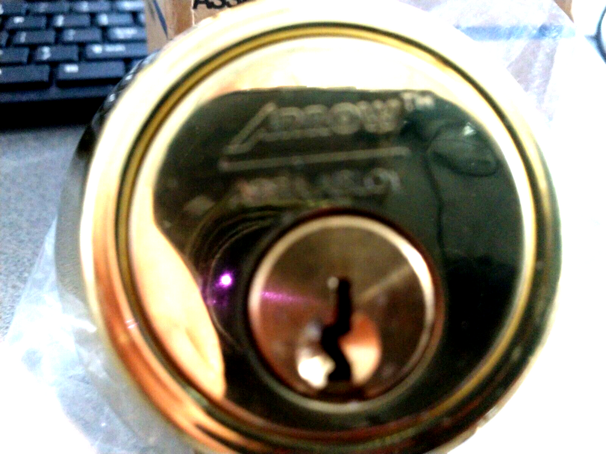 ARROW LOCK DBX61X605 CS SINGLE CYL DEADBOLT SC C KW ADJ B BSS
