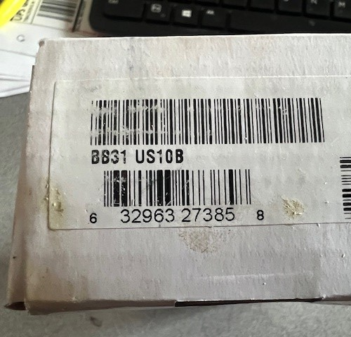 CRP BB31 US10B MORTISE HINGES BOX OF TWO  4 1/2 X 4 1/2 US10B