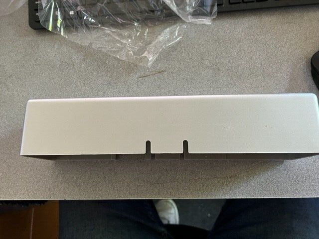 SARGENT DOOR CLOSER  1250 & 1251  COVER ONLY NOS NEVER INSTALLED EN ALUM  FINISH