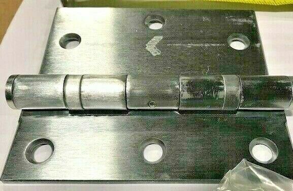 3 EACH BAH BB0 171 4 1/2  US26D NRP  FULL SURFACE HINGES WITH NON RISING PIN