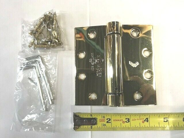 3 EACH BAH SH0 2060 4 1/2" X 4 1/2" US3 UL SELF CLOSING DOOR CLOSER HINGE