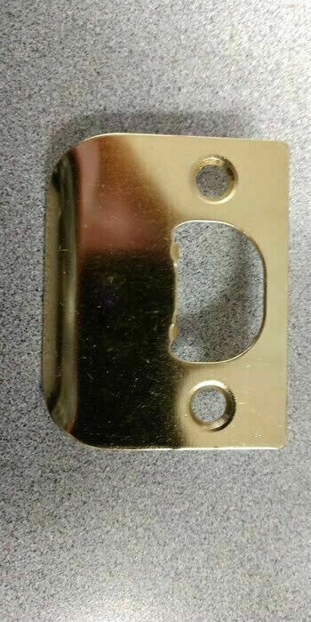 US LOCK US2080 NB3 PASSAGE LOCK US3 POLISHED BRASS ADJ BS AKA U018075