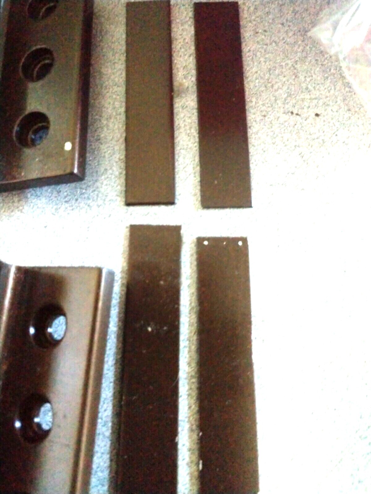 EZ3RH ALUM DOOR REPLACE  SURFACE HINGES FOR RH DOORS DURO FIN  (LESS THAN ROTON)