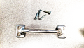H.B. IVES 26A92 SASH LIFT DOOR PULL CAST ALUMINUM BRIGHT ALUM FINISH RESTORATION