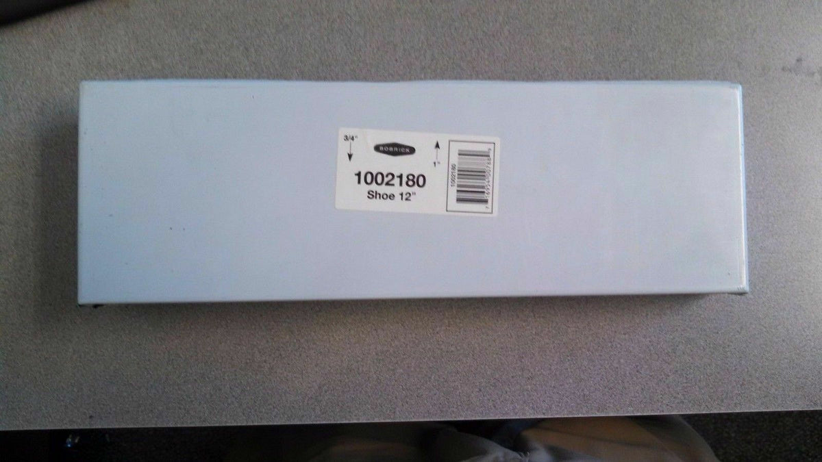 BOBRICK 1002180 12" SHOE STAINLESS STEEL