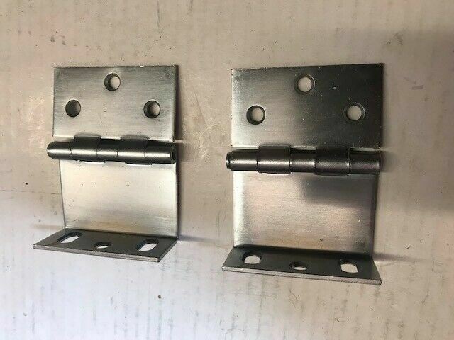 1 PR STANLEY 1589 OVERLAY HINGES EDP 35-7276 CABINET HINGE 1 1/8" - 1 3/8" INSET