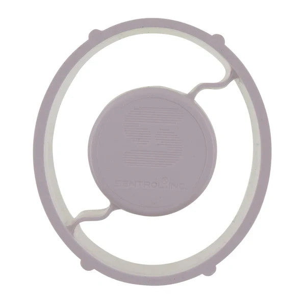 SENTROL 1840-N RARE EARTH MAGNET FOR STEEL DOORS, 1-5/8" DIAMETER, WHITE.