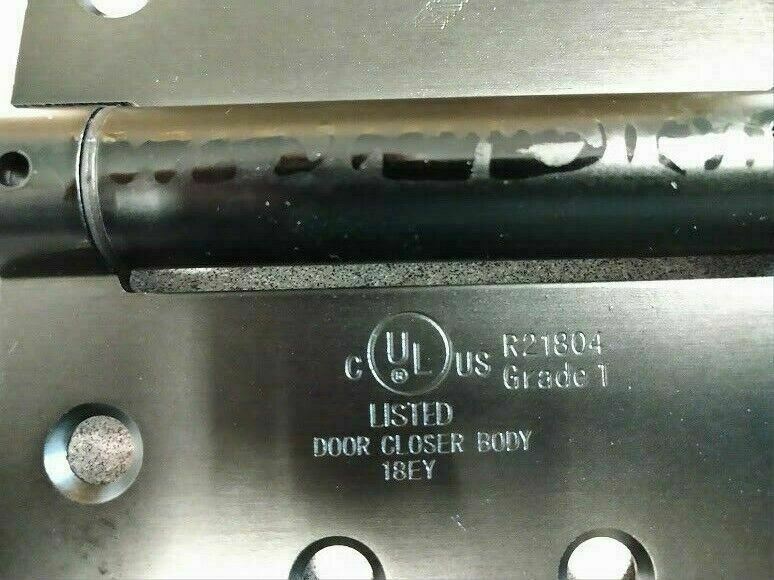 3 UL 179 SPRING DOOR CLOSER HINGES US10B OIL RUBBED BRONZE SH2060 4 1/2 X 4 1/2"