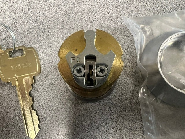FALCON MORTICE CYLINDER CYL 985-6-626-118.G.KD 1 1/8" MORTICE CYL