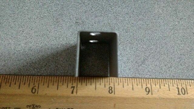 HADRIAN 607210 Headrail Corner Clip FOR COMMERCIAL BATHROOM STALLS